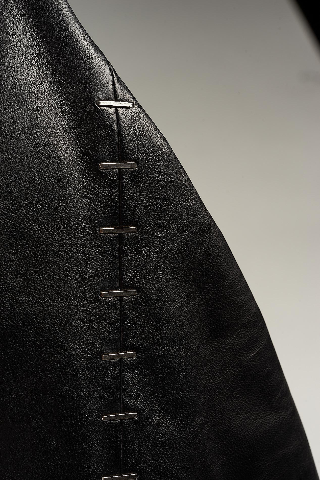 daniele basta leather and silver bags - DETAIL